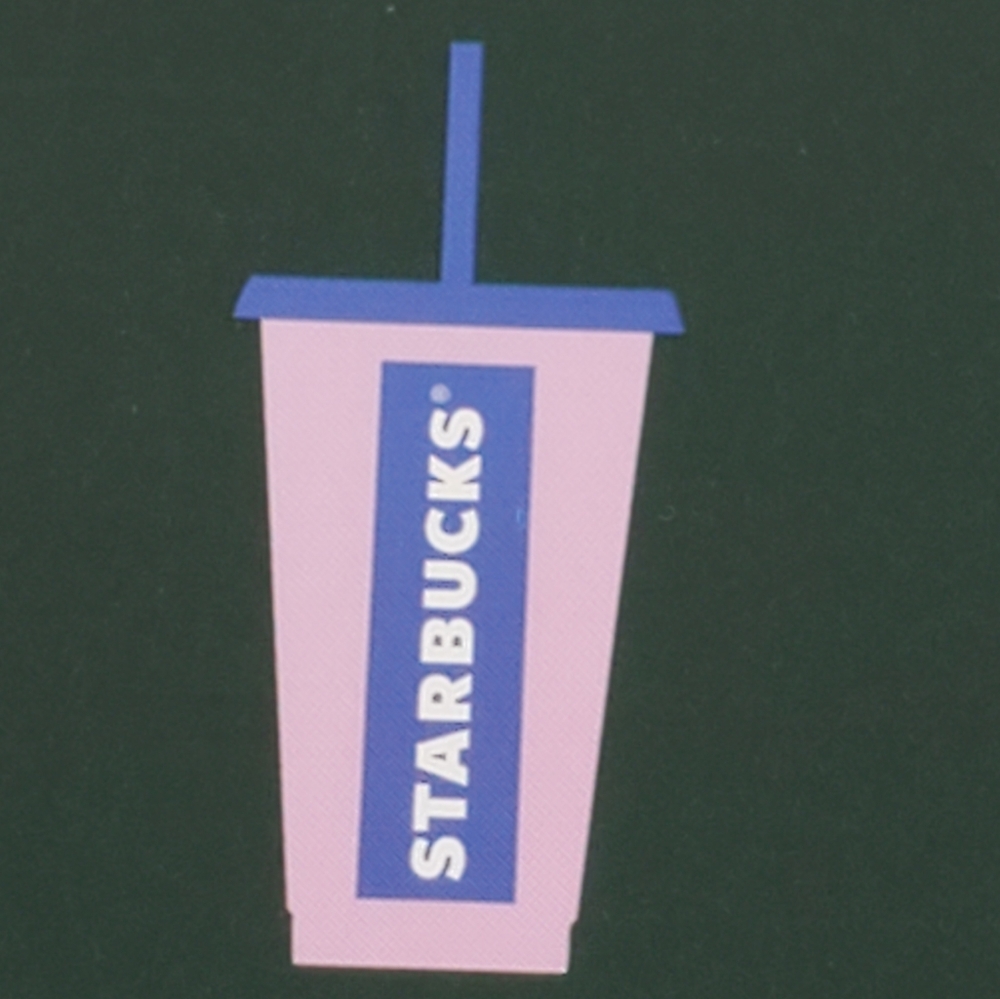 New Set of Reusable rare Starbucks venti 24 ounce  cold cup set - Picture 5 of 11